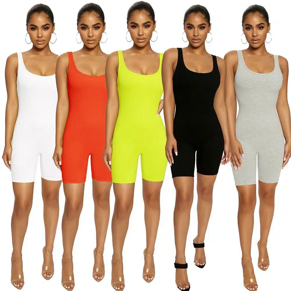 Summer five color five size women’s jumpsuit women’s clothing
