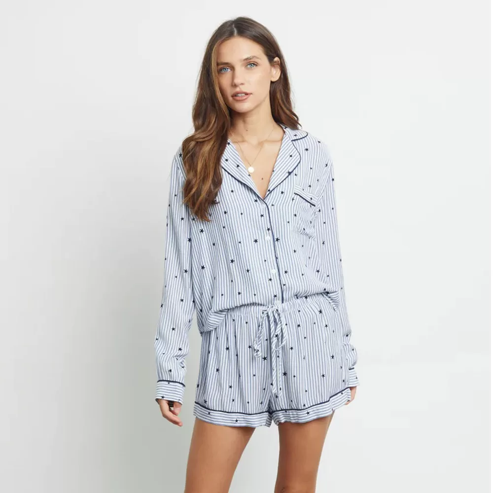 Women’s stripel Pajamas (2)
