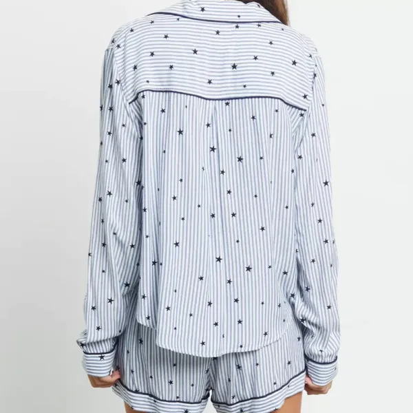 Women’s stripel Pajamas (5)