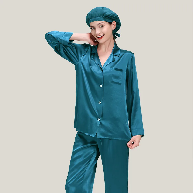 mms silk pajama set for women