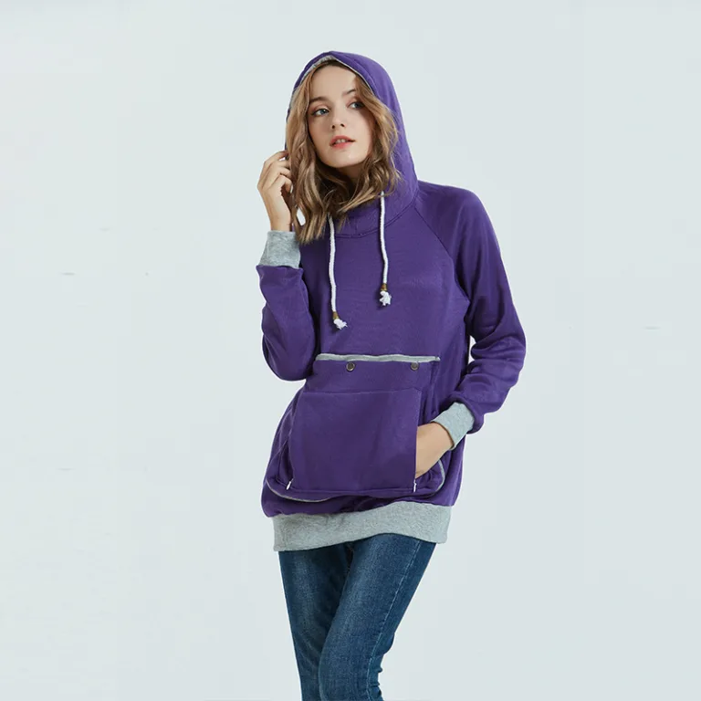 Purple girls hoodies