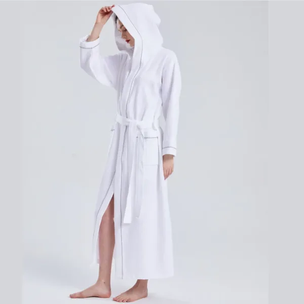 White Women's Cotton Kimono robe