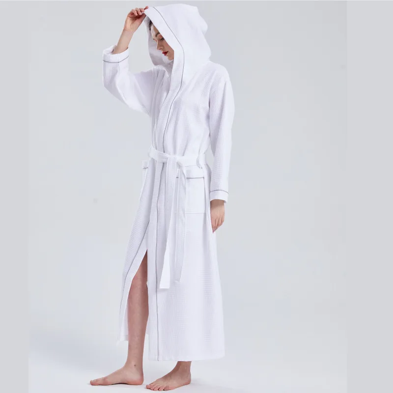 White Women’s Cotton Kimono robe