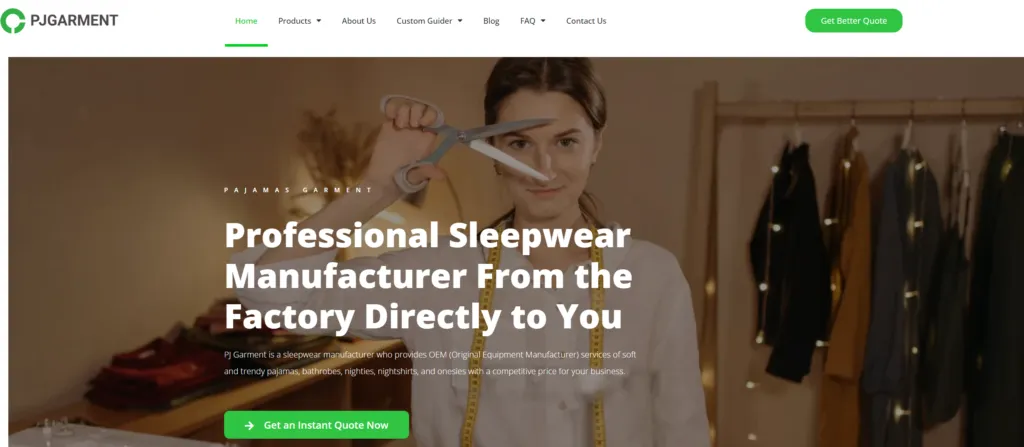 Professional Pajamas Manufacturer
