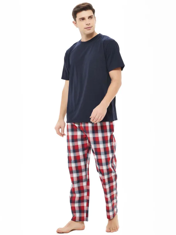 mens fleece pajama pants
