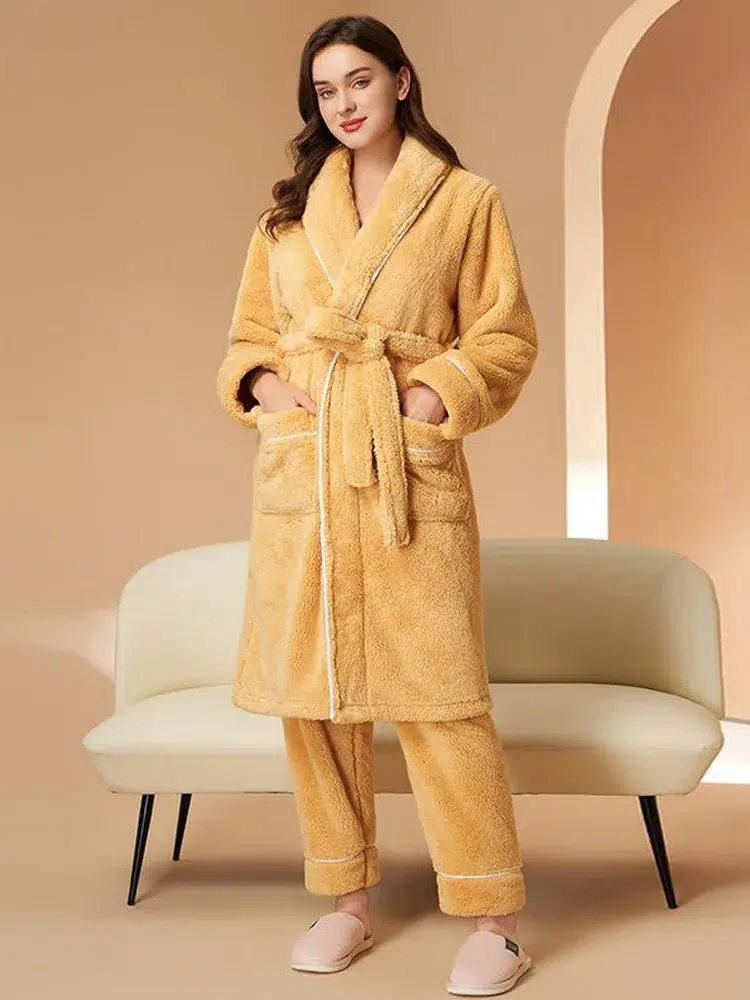 womens flannel robe